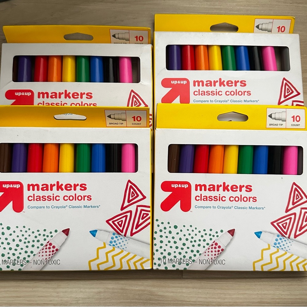 Color Markers; Up and Up brand Classic Colors